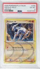 V1860: 2009: Arceus: AR8: Arceus: Platinum: PSA: 6: EX-MT: 102261099